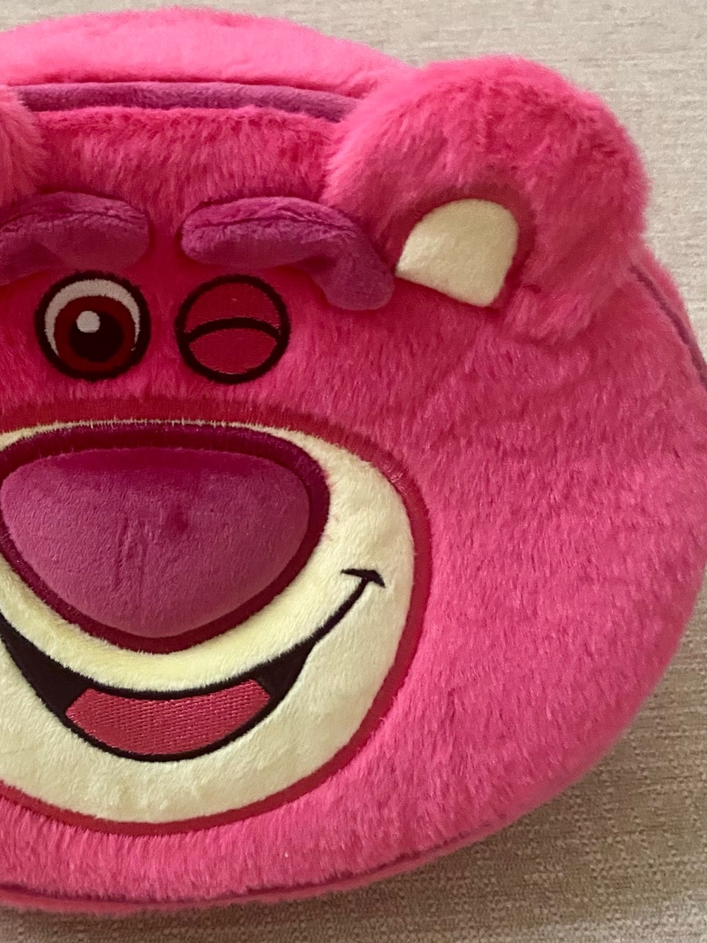 Disney Store Toy Story Lotso Plush Belt Bag Fanny Pack – New, Tags Included